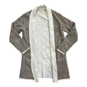 Benedetta B. Brown Merino Wool Blend Cardigan M